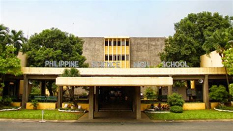 RESULTS FOR THE PHILIPPINE SCIENCE HIGH SCHOOL .